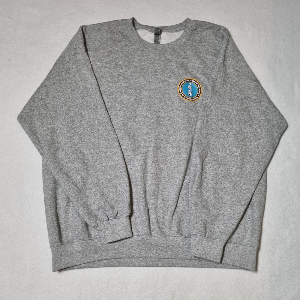NATIONAL GUARD sweatshirt XL military force XXL crewneck Enlisted Association